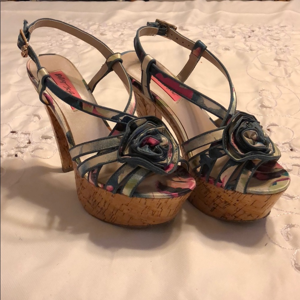 Betsey Johnson platform heels